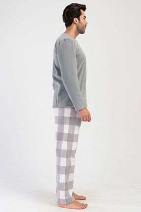 ست لباس راحتی طوسی مردانه چاپی Vienetta - کد 849615273