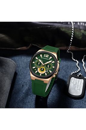 ساعت مچی سبز مردانه 46 میلی متر Chaperone - کد 849615990