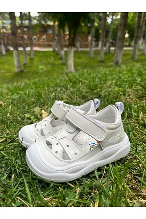 کفش کژوال سفید بچه گانه چرم خالص NİNO BEBE - کد 841694829
