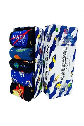 جوراب مشکی زنانه پنبه - الاستین CARNAVAL SOCKS - کد 85967064