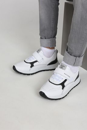 کفش اسنیکر سفید بچه گانه چرم اصل kids A more - کد 678604625