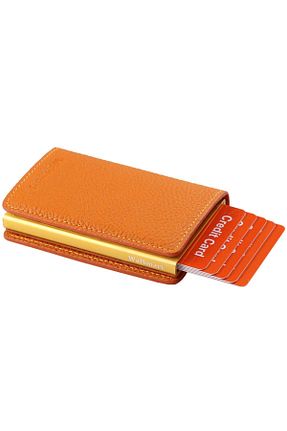 کیف پول نارنجی زنانه سایز متوسط WalSmart - کد 835923639