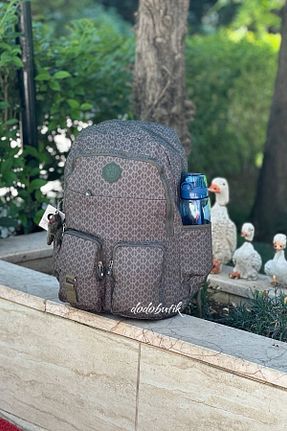 کوله پشتی نارنجی زنانه ابعاد بزرگ DodoButik - کد 847785736