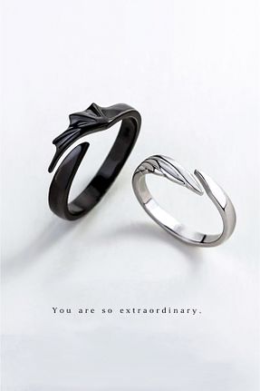 انگشتر جواهر زنانه روکش نقره The Collection - کد 849640197