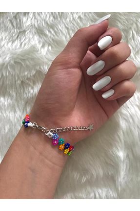 دستبند جواهر آبی زنانه منجق Beykan - کد 147464252