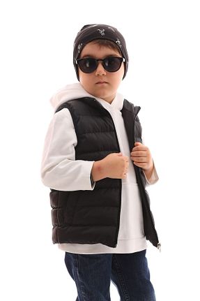 جلیقه مشکی بچه گانه رگولار ÖNDER MODA - کد 845431153