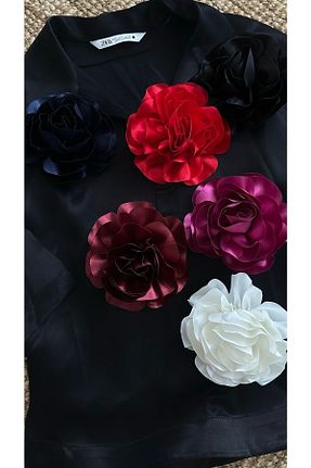 سنجاق سینه مشکی زنانه پلی استر Âlâ Atelier - کد 735706037