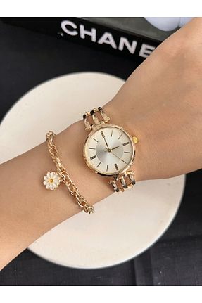 ساعت مچی طلائی زنانه 31-35 میلی متر CLUPPOLOON - کد 753939218