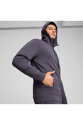 سوئیشرت اسپرت طوسی مردانه رگولار Puma - کد 849739440