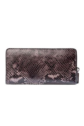 کیف پول طوسی زنانه ابعاد بزرگ Guzini - کد 849073177