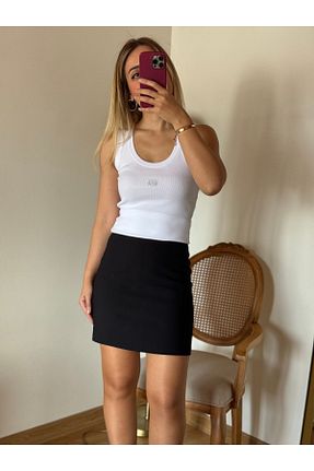 دامن مشکی زنانه پارچه Butik - کد 819362925