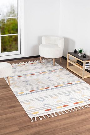 فرش زرد آنتی آلرژی Valery Home - کد 833046558
