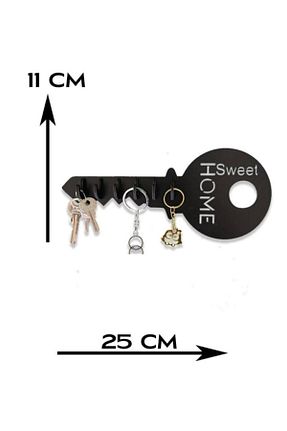 چوب لباسی مشکی MDF 11 cm 25 cm کد 803315528