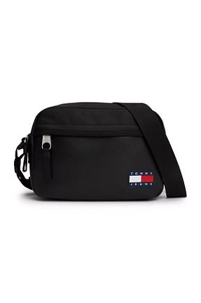 کیف دوشی مشکی مردانه پارچه ای Tommy Hilfiger - کد 849848384