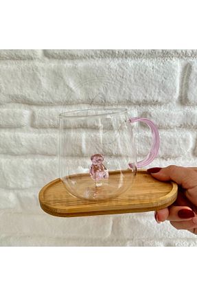لیوان آب قهوه ای شیشه yeninesilevim - کد 849859392