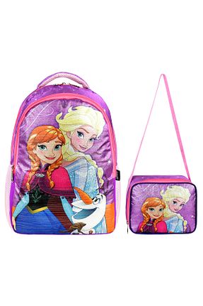 کیف مدرسه بنفش بچه گانه پارچه ای Roxy - کد 849923640
