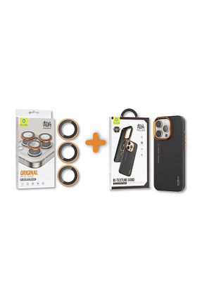 کاور و قاب نارنجی iPhone 15 Pro BLUEO - کد 804828693