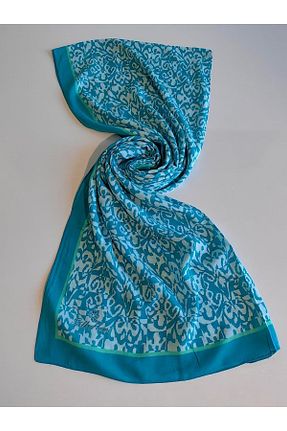 شال سبز زنانه ویسکون Silk Home - کد 849935261