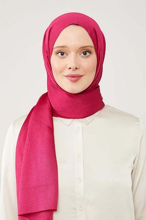 شال زرشکی زنانه پلی استر Levidor - کد 849951937