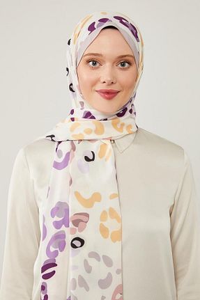 شال بنفش زنانه پلی استر Levidor - کد 849953175