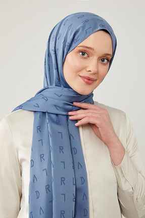 شال سرمه ای زنانه پلی استر Levidor - کد 849953864