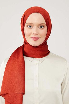شال نارنجی زنانه پلی استر Levidor - کد 849951940