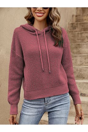 پلیور قهوه ای زنانه ساده citystyle - کد 849999888