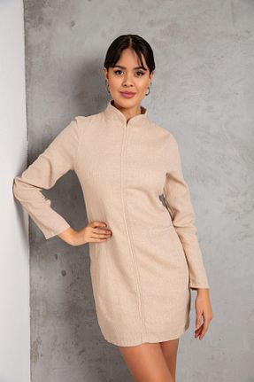 لباس طوسی زنانه بافتنی SHUGAA - کد 850002482
