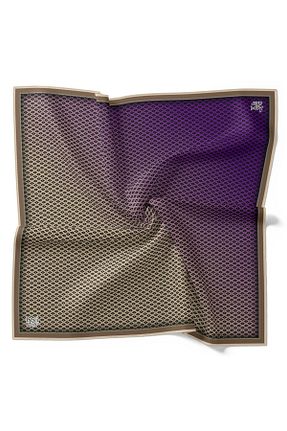 روسری بنفش پلی استر Levidor - کد 850040311