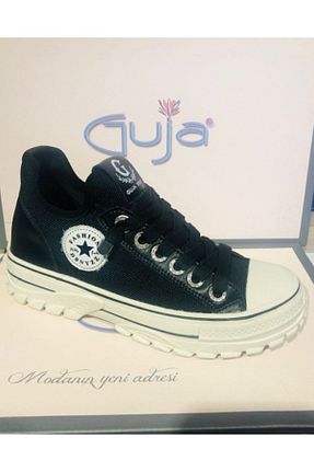 کفش پیاده روی مشکی زنانه پارچه ای Guja - کد 850068437