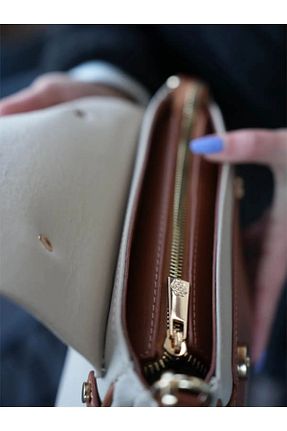 کیف پستچی قهوه ای زنانه چرم مصنوعی MOTTO - کد 811865770