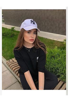 کلاه سفید زنانه پنبه ای Sytopia - کد 475654262