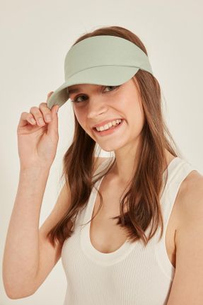کلاه سبز زنانه پنبه (نخی) کد 97107175