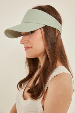کلاه سبز زنانه پنبه (نخی) کد 97107175