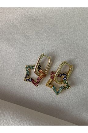 گوشواره جواهر زیرکن Motra Aksesuar - کد 53943927