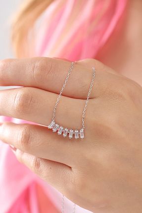گردنبند نقره زنانه 925 عیار Bilsen Store - کد 126551255