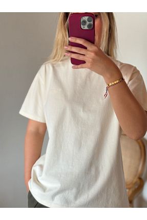 بلوز بژ زنانه ساده Butik - کد 824763973
