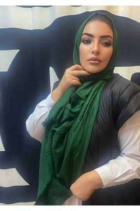 شال سبز زنانه پنبه ای Organic Scarfs - کد 735691436