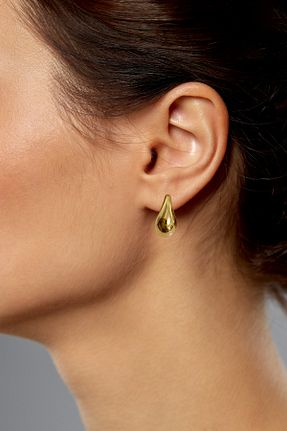 گوشواره جواهر طلائی منجق PSGT - کد 849814793