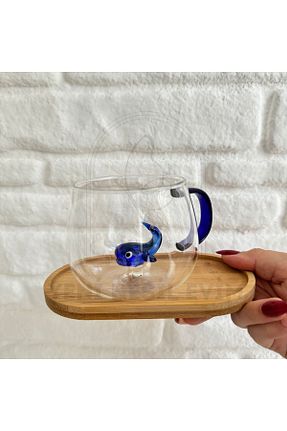 لیوان آب قهوه ای شیشه yeninesilevim - کد 849859358