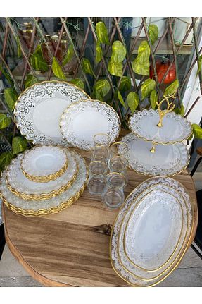 سرویس قهوه خوری سفید 6 نفره GÜRCÜGLASS - کد 849933466