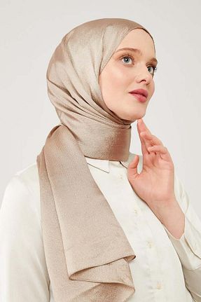 شال قهوه ای زنانه پلی استر Levidor - کد 849951932