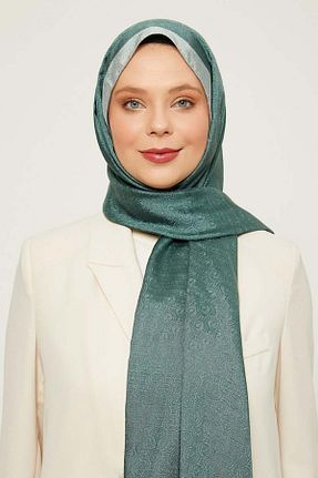 شال سبز زنانه پلی استر Levidor - کد 849953979