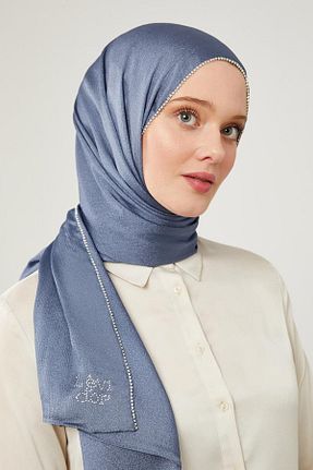 شال سرمه ای زنانه Levidor - کد 849951991