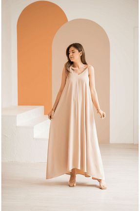 لباس بژ زنانه Comfort devesta - کد 843794655