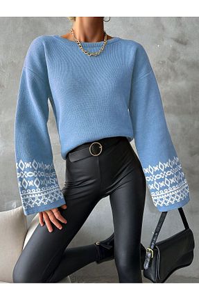 پلیور آبی زنانه ساده citystyle - کد 849999772