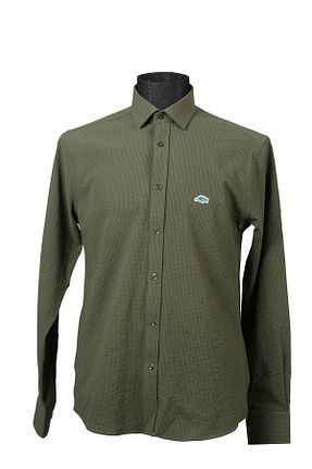 پیراهن خاکی مردانه رگولار turtte - کد 850073328