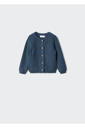 پلیور آبی بچه گانه رگولار MANGO Baby - کد 748875728