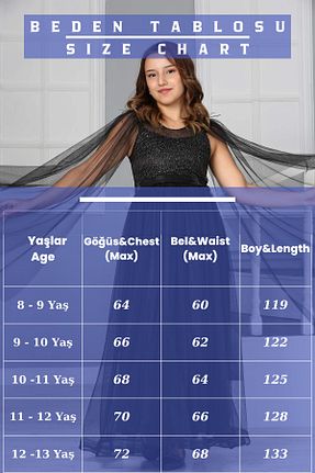 لباس مجلسی و فارغ التحصیلی مشکی بچه گانه بدون آستین Asortix - کد 849768026
