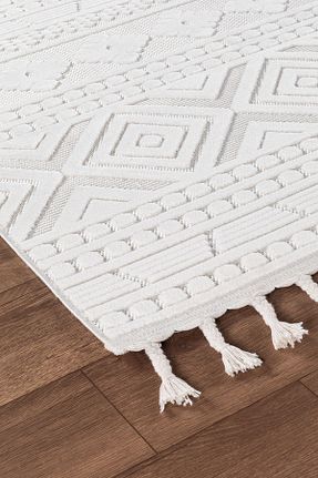 فرش سفید آنتی آلرژی Valery Home - کد 762617273